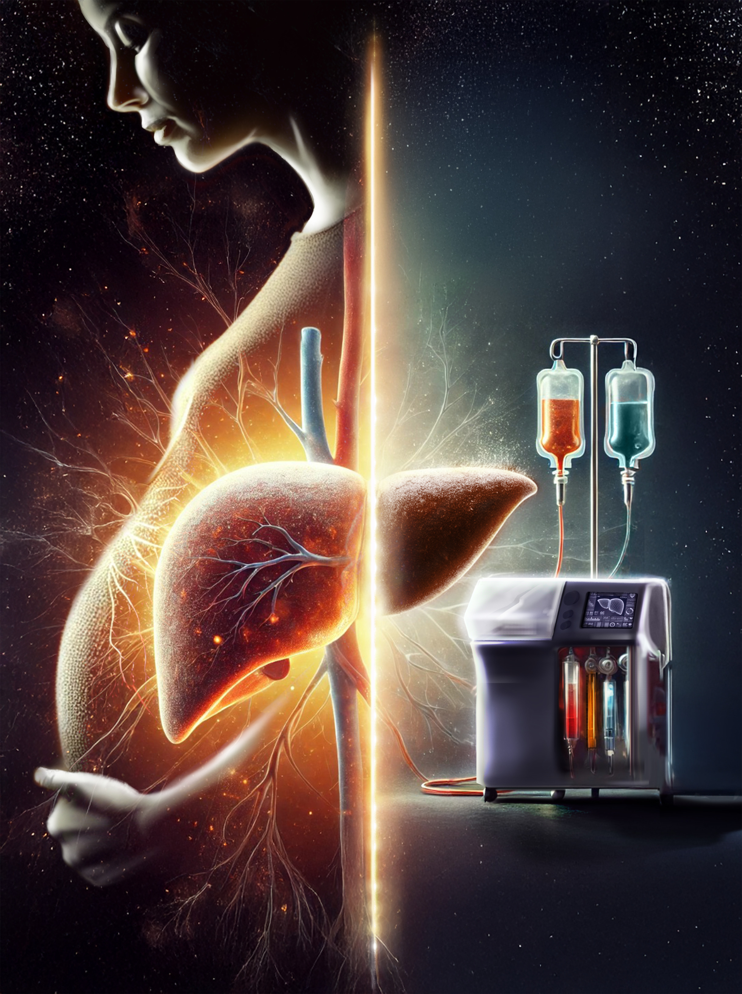 Amniotic Fluid-Based Organ Preservation in Porcine Liver Machine Perfusion — TÜBİTAK 1001 flagship cover visual